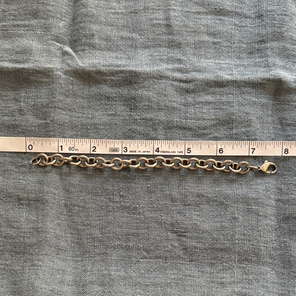 Elegant Silver Chain Bracelet